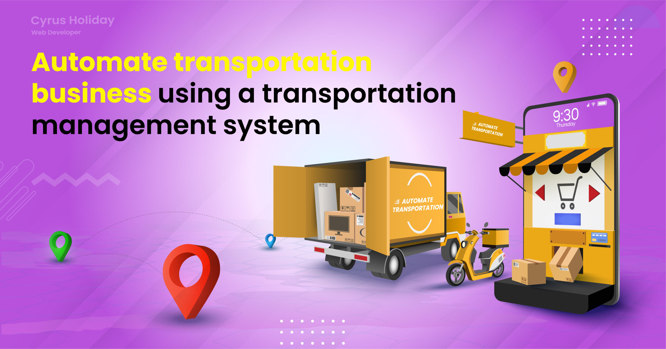 How much does it cost to automate transportation business using a transportation management system